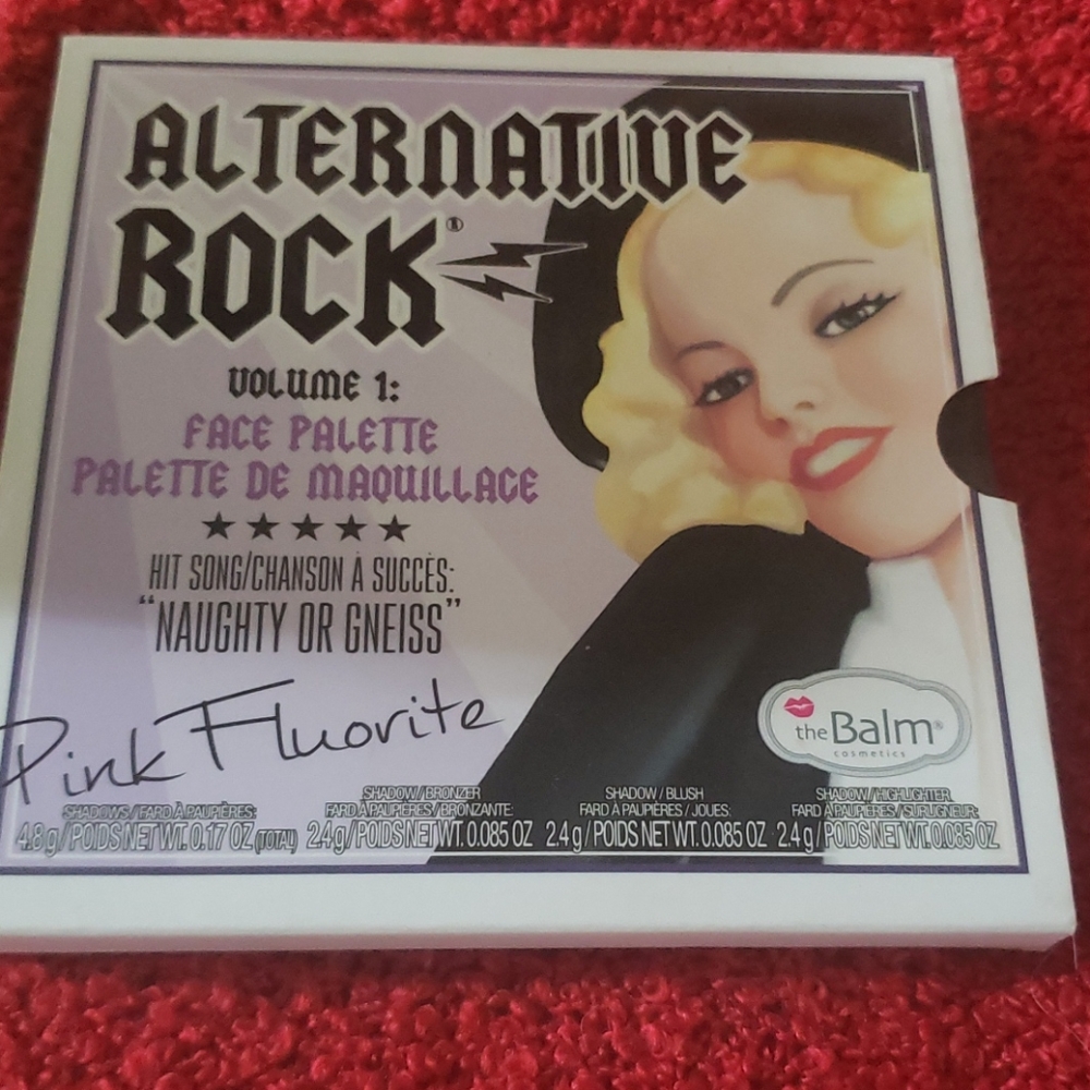 The balm Alternative Rock face pallet